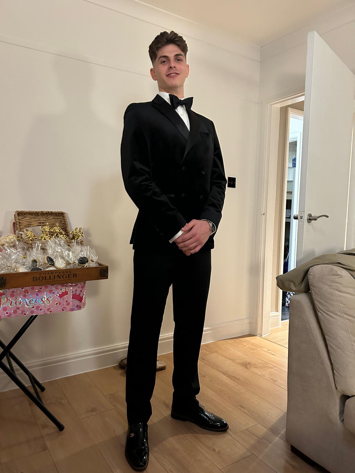 Chris Ready for Engagement Party